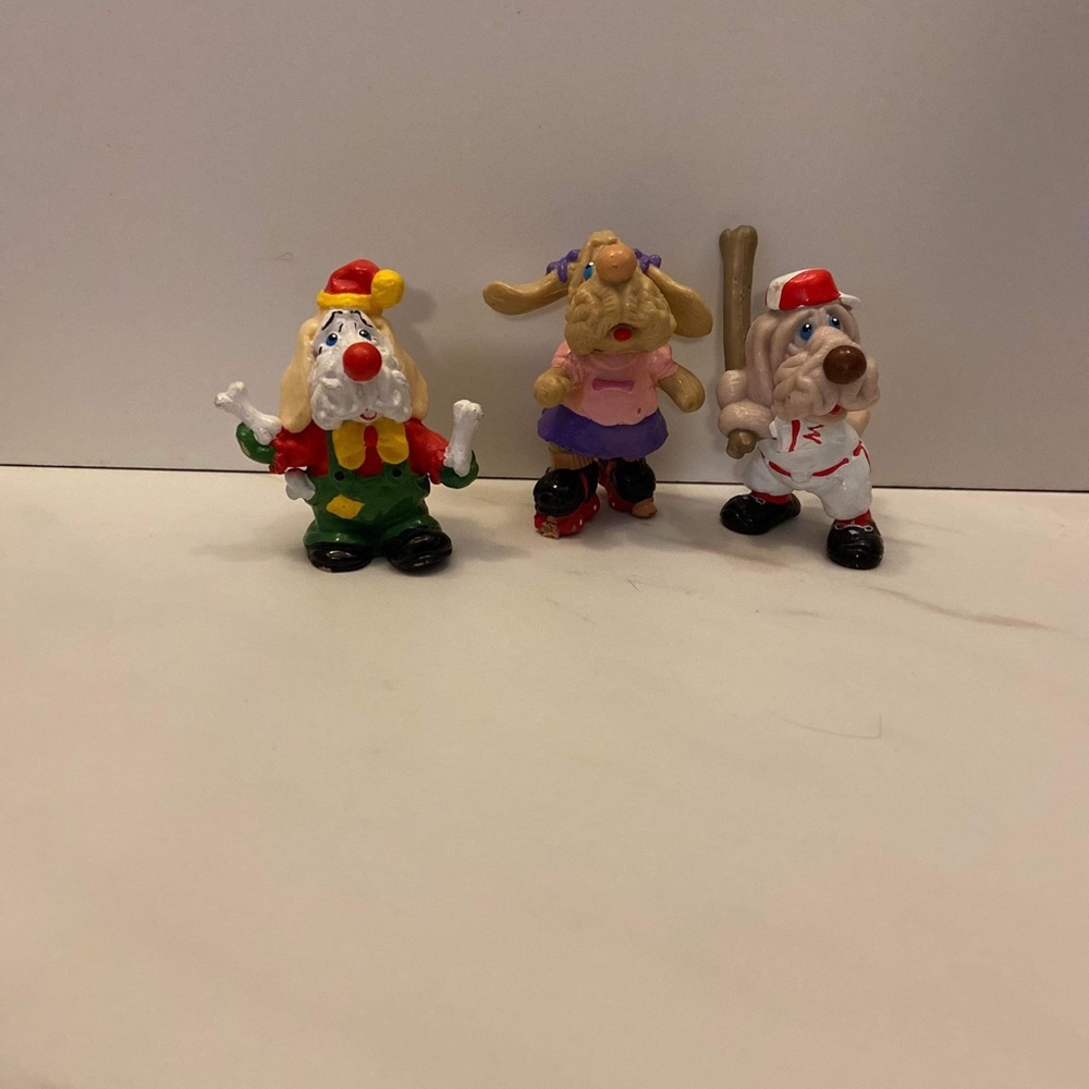 Vintage Wrinkles Dog Vinyl Toys
